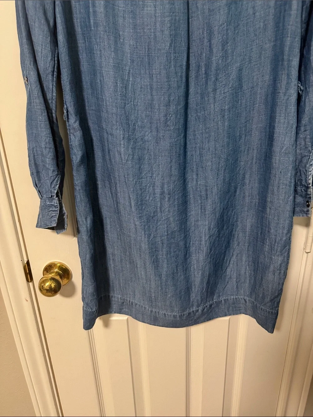 Banana Republic Light Blue Denim Dress - Picture 6 of 7